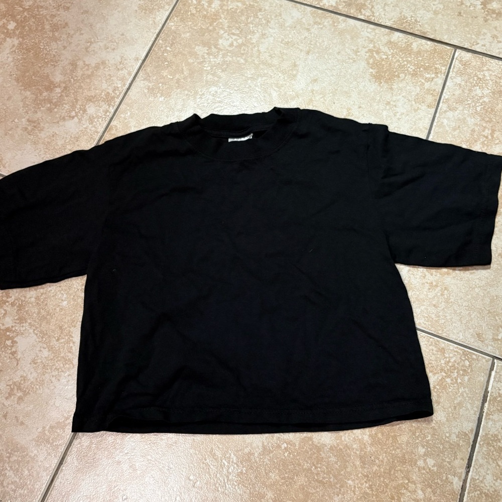 THICKKK Heavyweight Black Shak Nears Cropped Women’s T Shirt